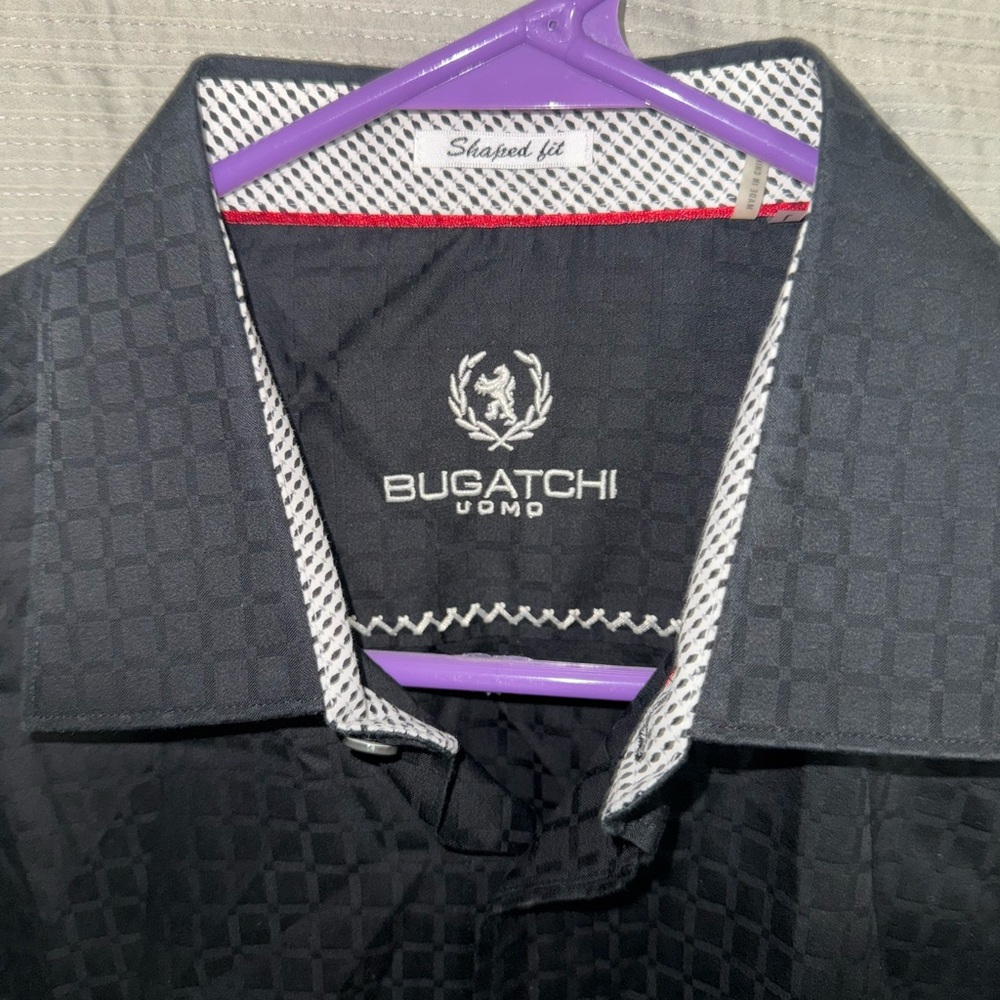 Bugatchi Uomo Size Large Black - image 1